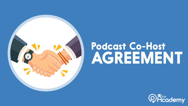 podcast co-host agreement graphic