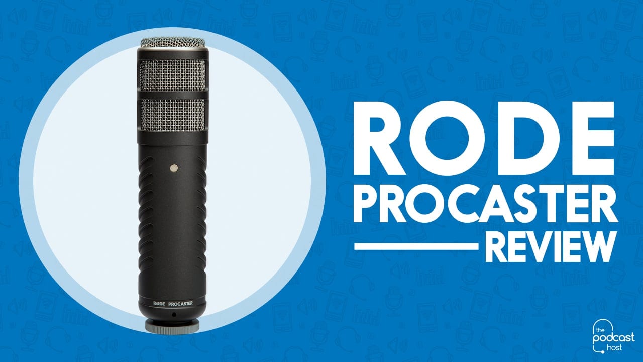 Rode Procaster Professional Dynamic Cardioid Vocal Broadcast Studio Microphone 
