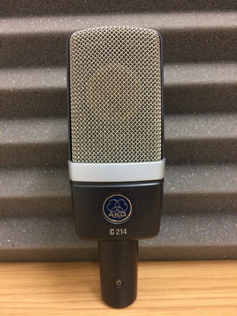 The AKG C214 Condenser Microphone | A Podcasting Review