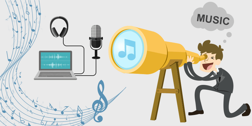 how to start a podcast and find your music