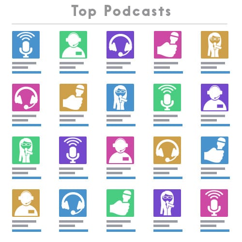 podcast rankings - top podcasts