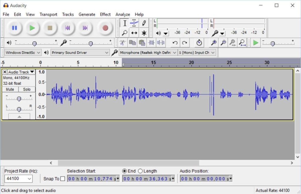 Click editing: podcast post production