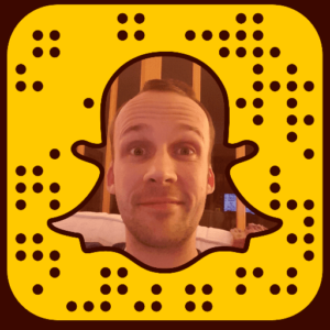 Colin Gray Snapchat Snapcode - the Podcast Host