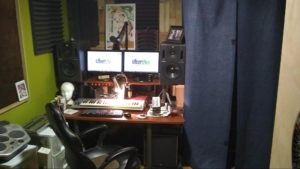 sound blanket in studio