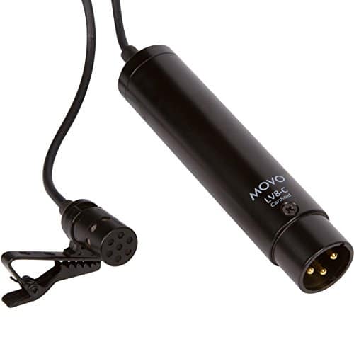 Movo LV8-C XLR lavalier microphone