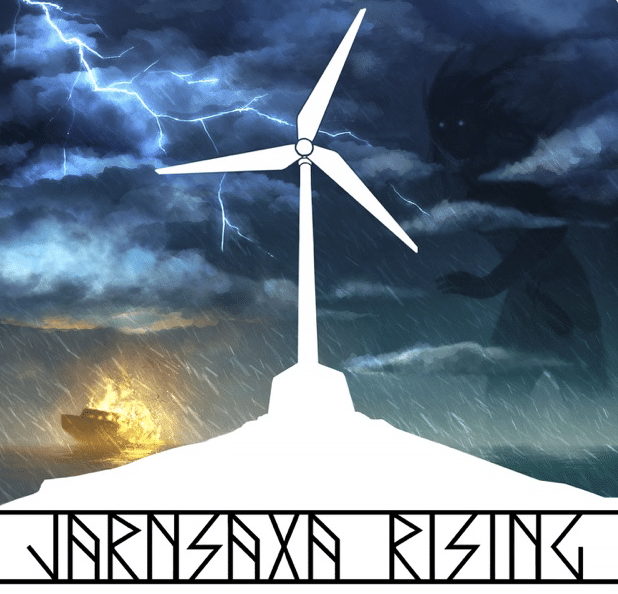Jarnsaxa Rising podcast cover art