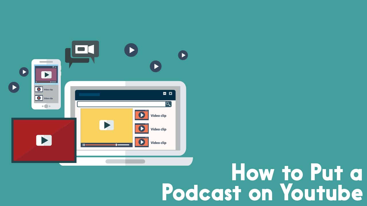 how to put a podcast on youtube