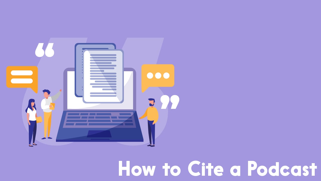 how to cite an audio recording