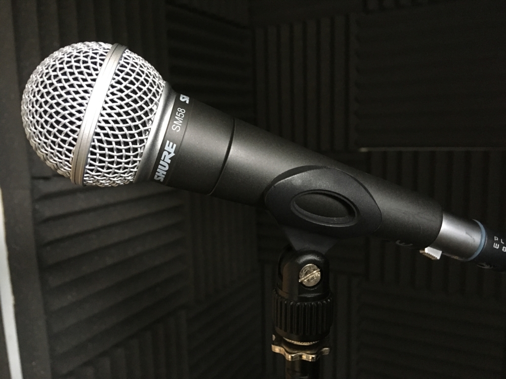 The Shure SM58 for Face to Face Podcast Interviews & Co-Hosting