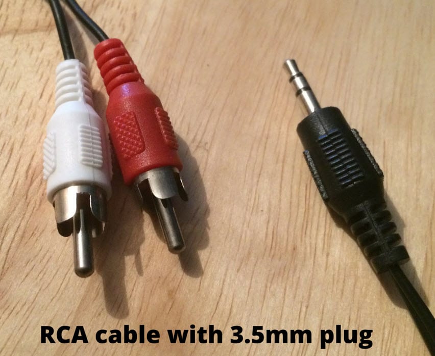 RCA audio cables