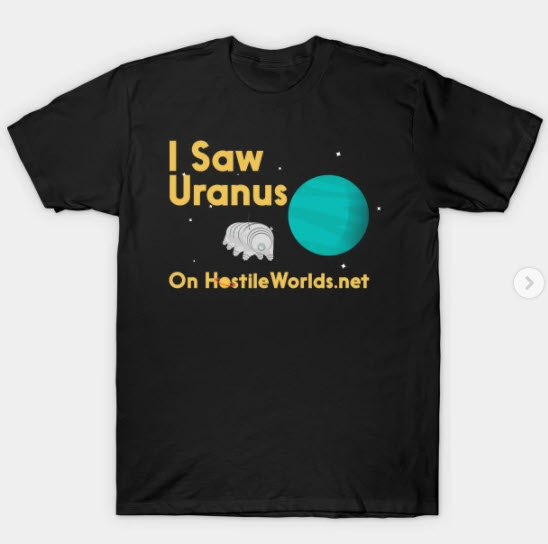 Thumbnail for item called: 'Hostile Worlds Space Podcast T-Shirt'