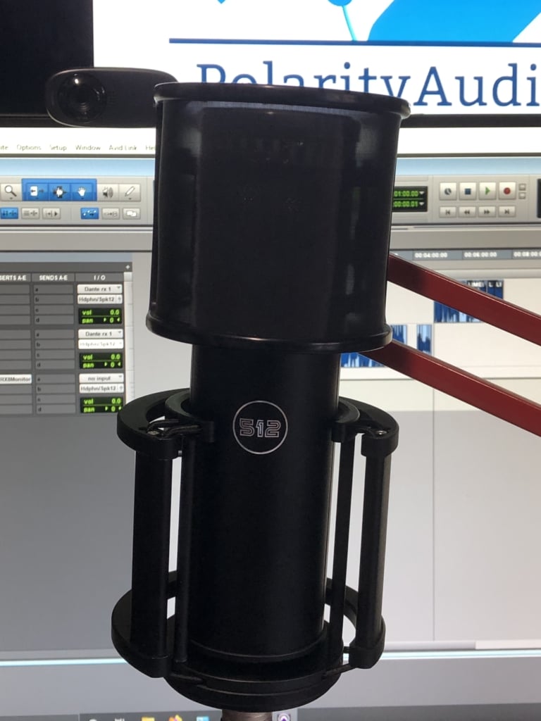 Skylight condenser microphone