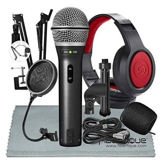 Samson Q2U review: the mic is also available as part of a podcast pack