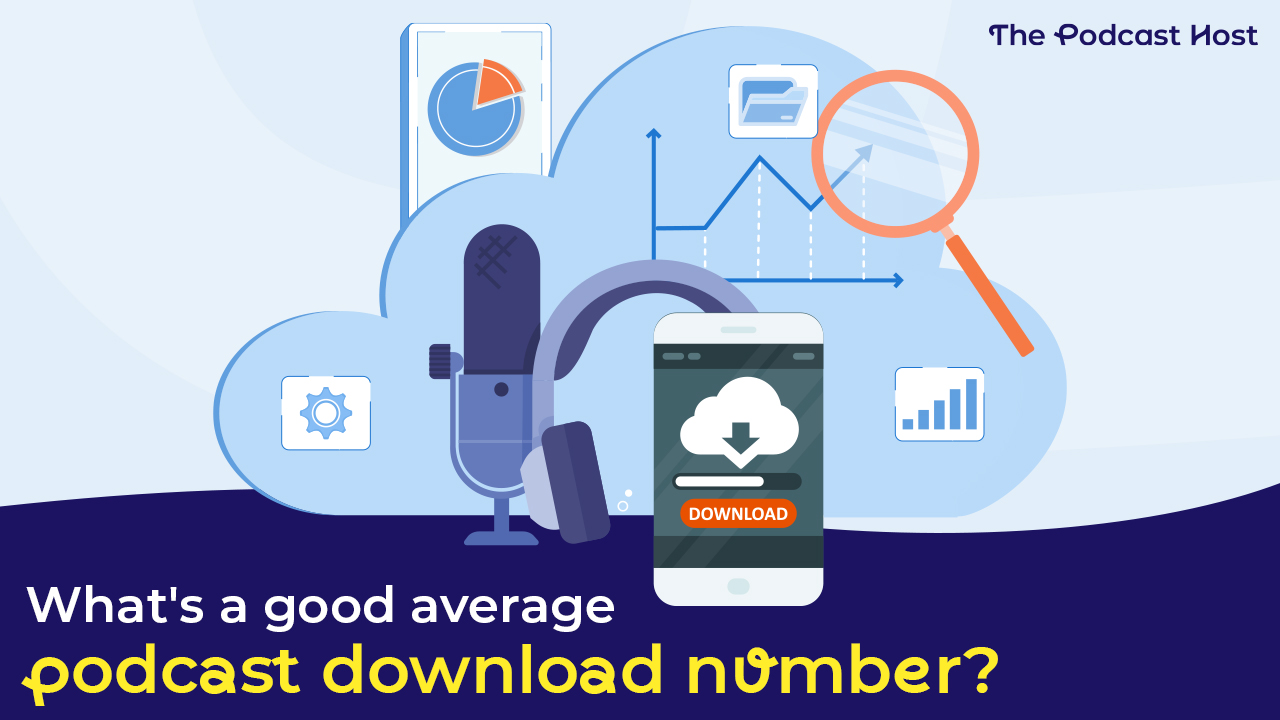 average podcast downloads