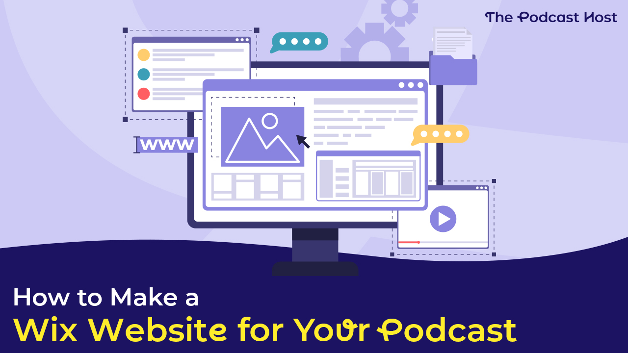 making a wix podcast website