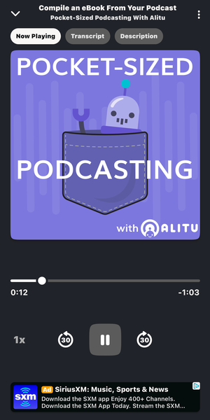 Castle the podcast player  is very straightforward. The user interface is very similar to Overcast. 
