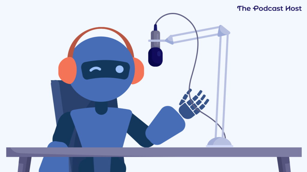 AI robot podcaster