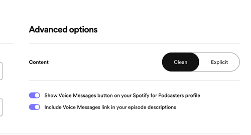 Spotify for Podcasters enables you to ask questions of your audience or solicit voice messages