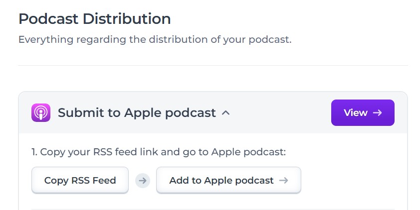 copying your rss feed for apple podcasts in alitu