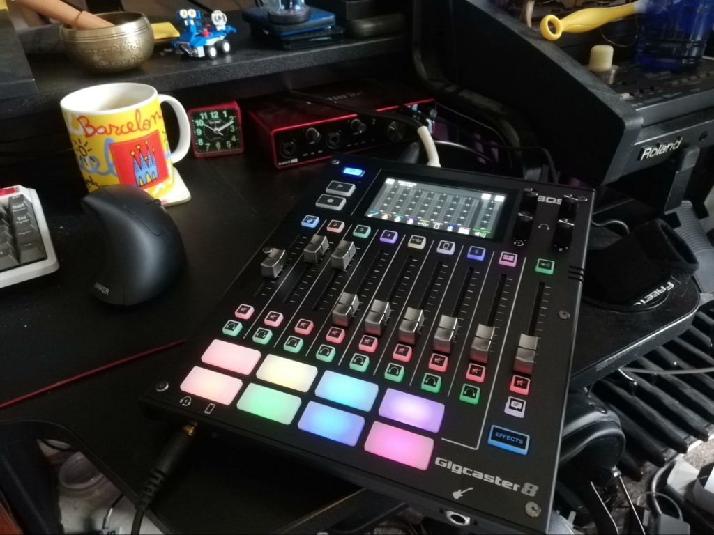 Using the Boss Gigcaster 8 as a USB interface