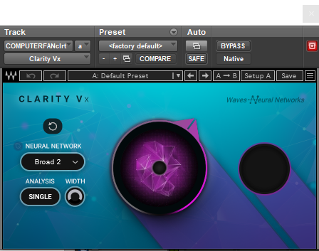Clarity Vx UI