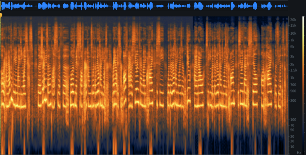 Screenshot-2024-05-02-111455 spectrogram of a de-noise vs raw recording